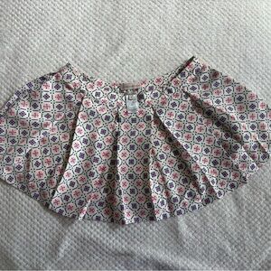 Paul & Joe Geometric Skater Skirt - Pink and Blue